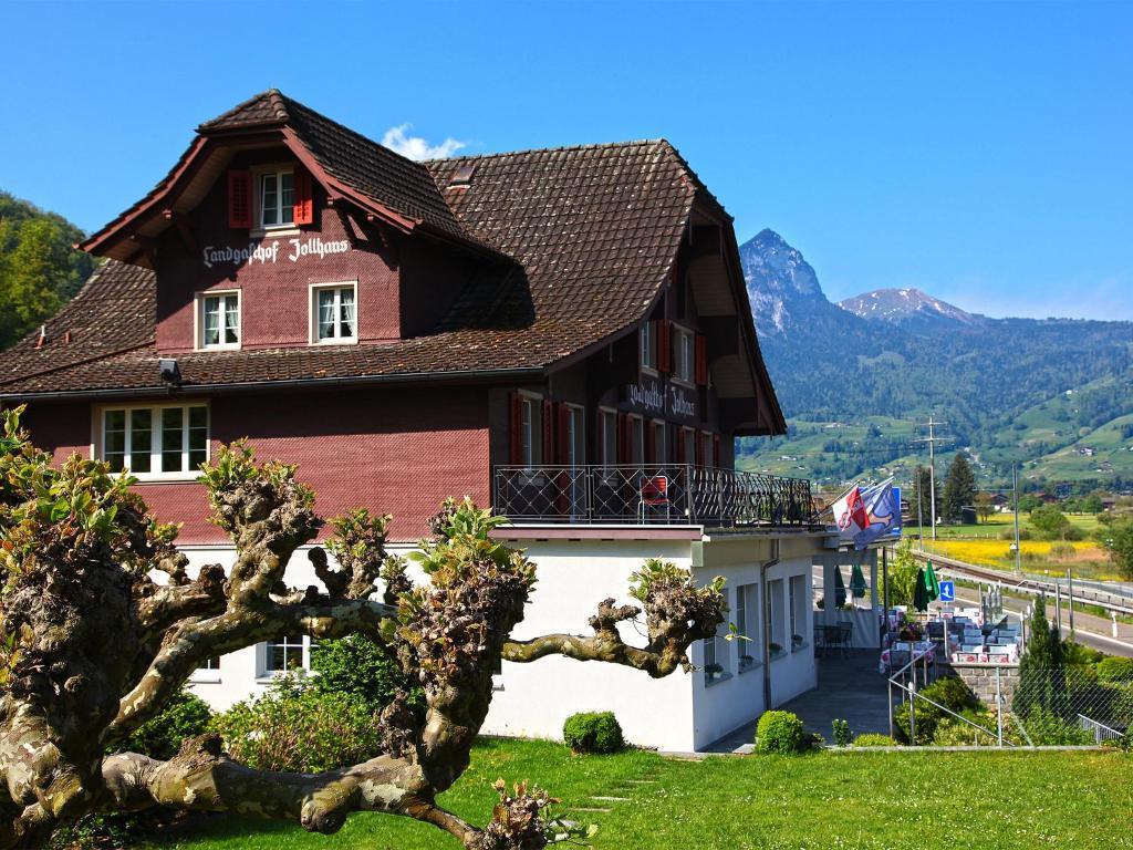 Landgasthof Zollhaus Sachseln Exterior foto